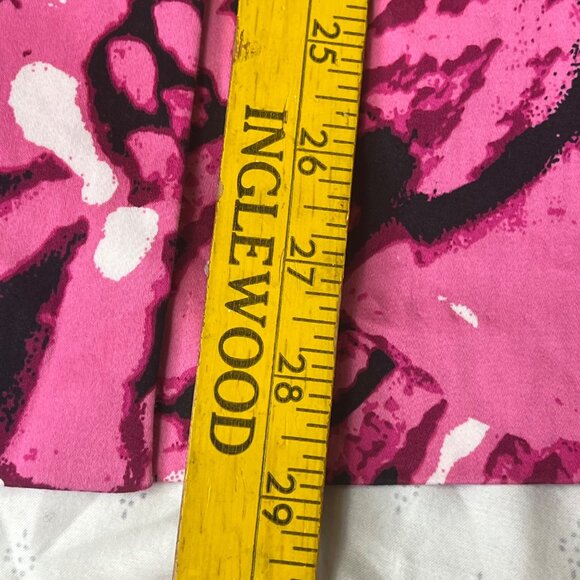 Liz & Me Platinum Collection18/20 IX Pink Black Abstract Short Sleeve Career NWT - Picture 8 of 9